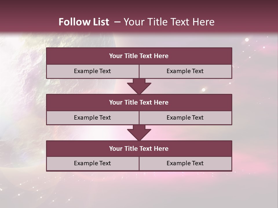 Science Magical Sunlight PowerPoint Template