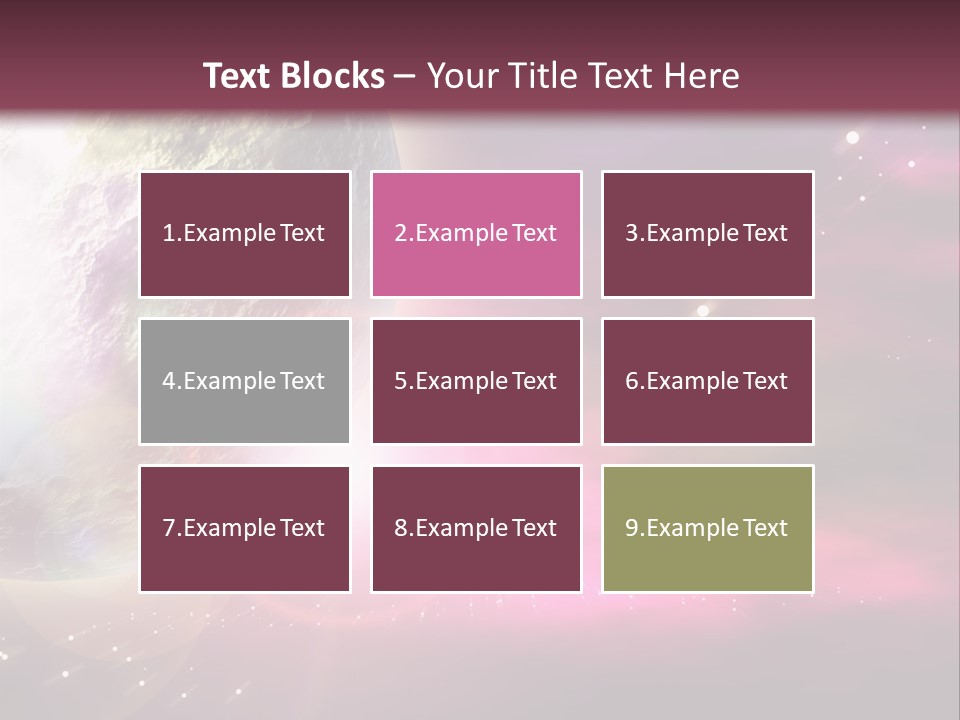 Science Magical Sunlight PowerPoint Template
