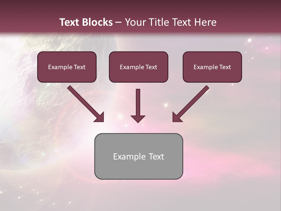 Science Magical Sunlight PowerPoint Template