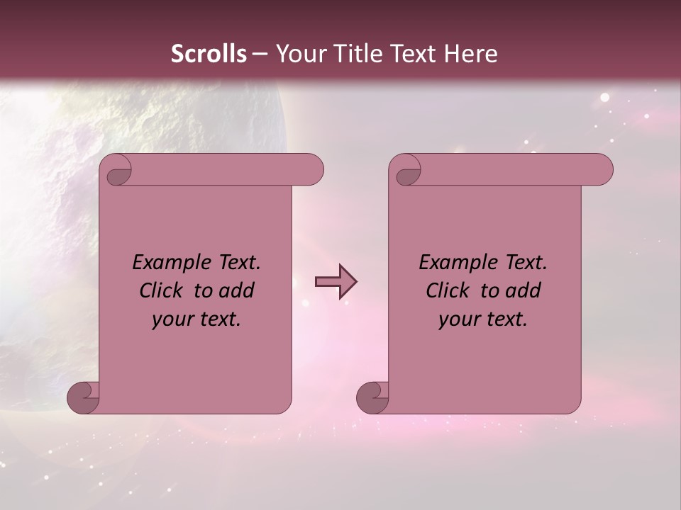 Science Magical Sunlight PowerPoint Template