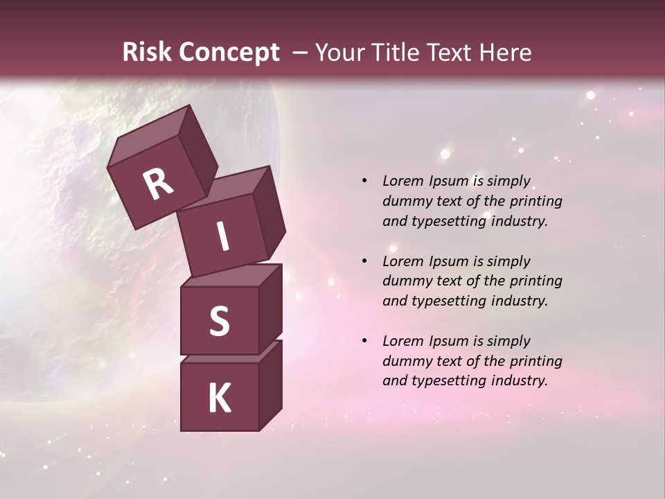 Science Magical Sunlight PowerPoint Template