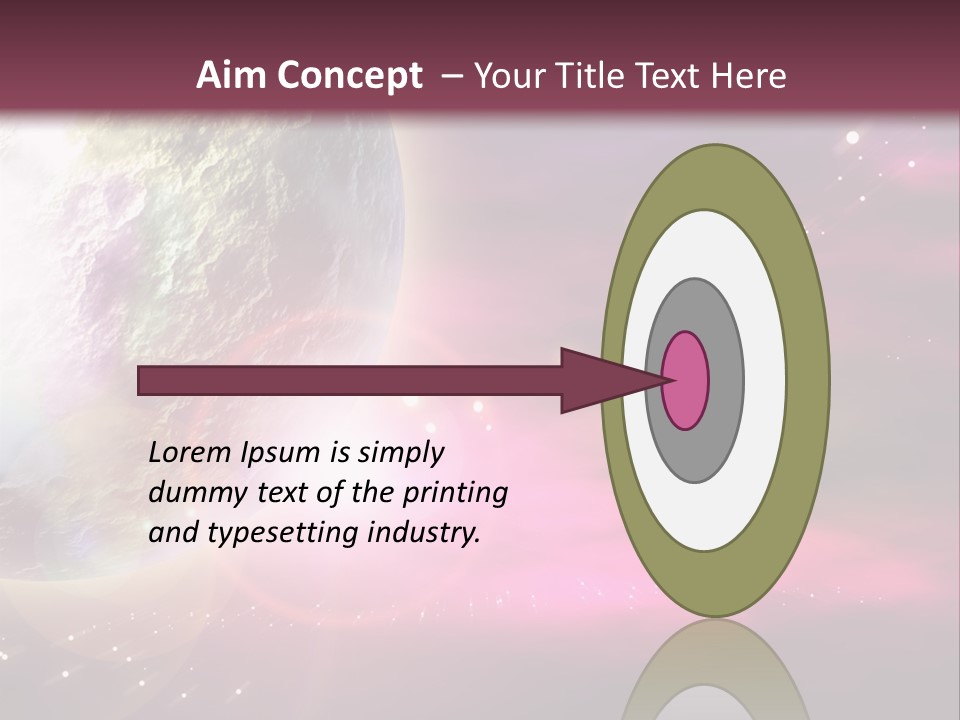 Science Magical Sunlight PowerPoint Template