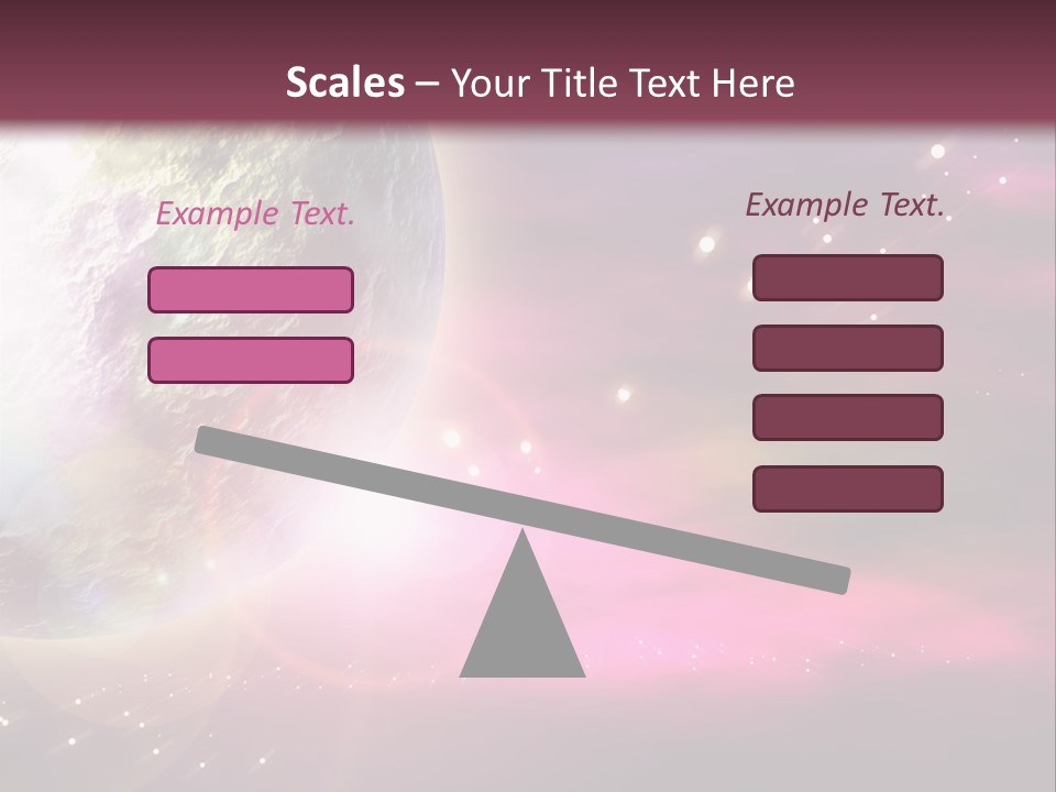 Science Magical Sunlight PowerPoint Template