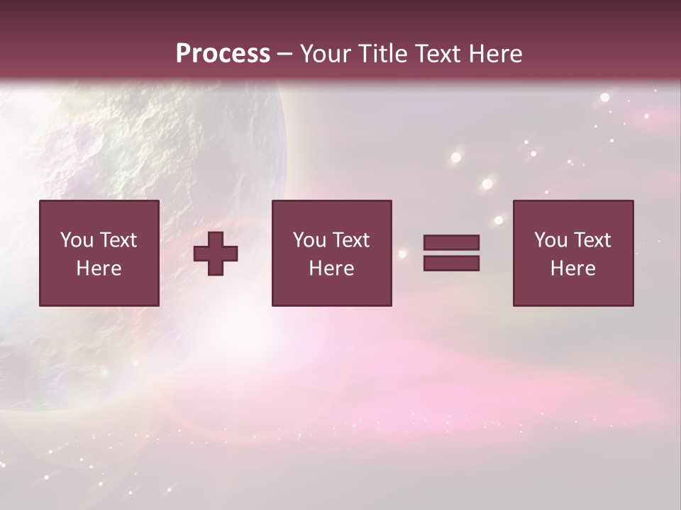 Science Magical Sunlight PowerPoint Template