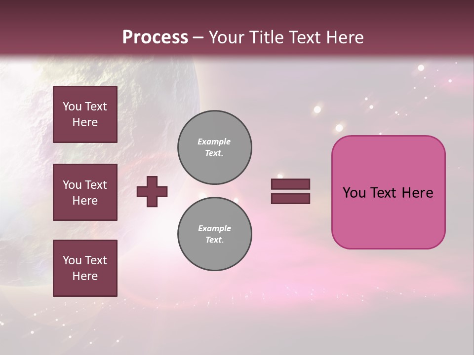 Science Magical Sunlight PowerPoint Template