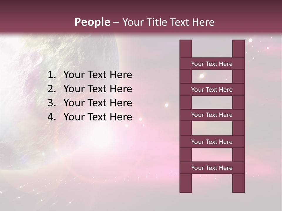 Science Magical Sunlight PowerPoint Template