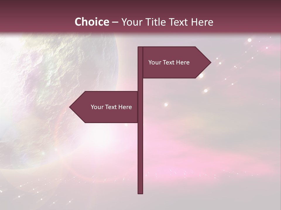 Science Magical Sunlight PowerPoint Template
