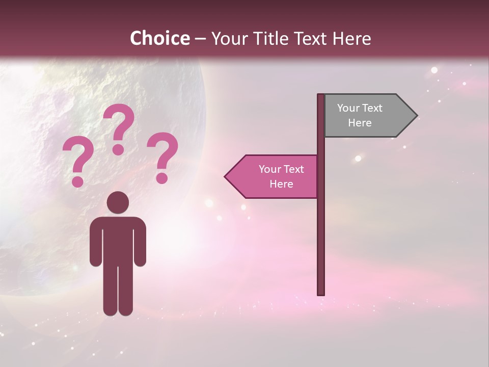 Science Magical Sunlight PowerPoint Template