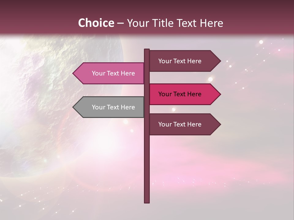 Science Magical Sunlight PowerPoint Template