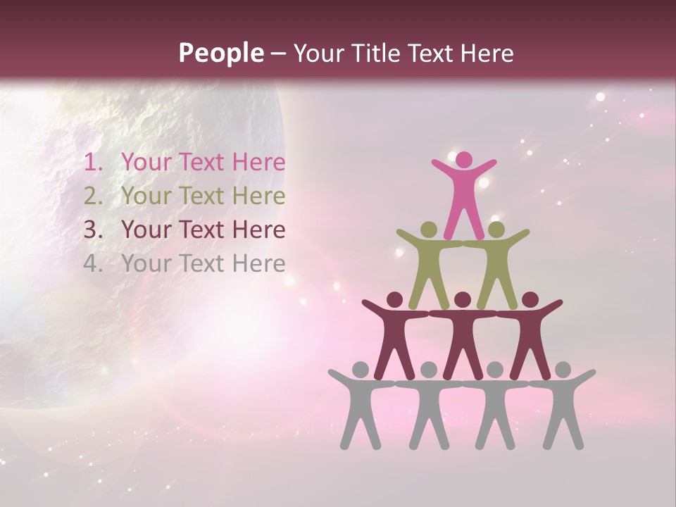 Science Magical Sunlight PowerPoint Template