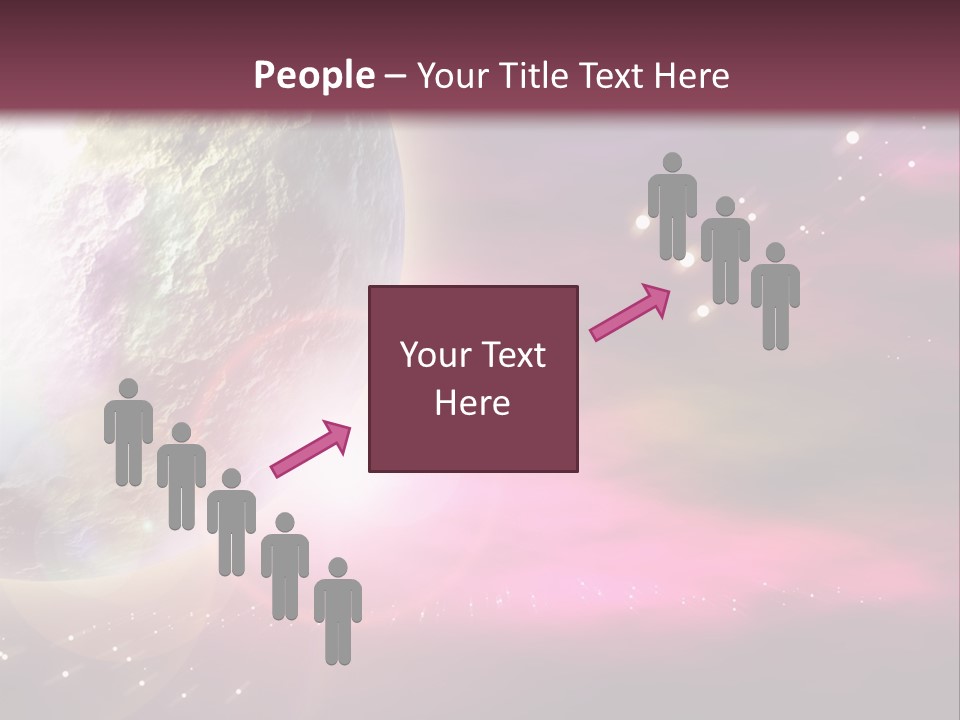 Science Magical Sunlight PowerPoint Template