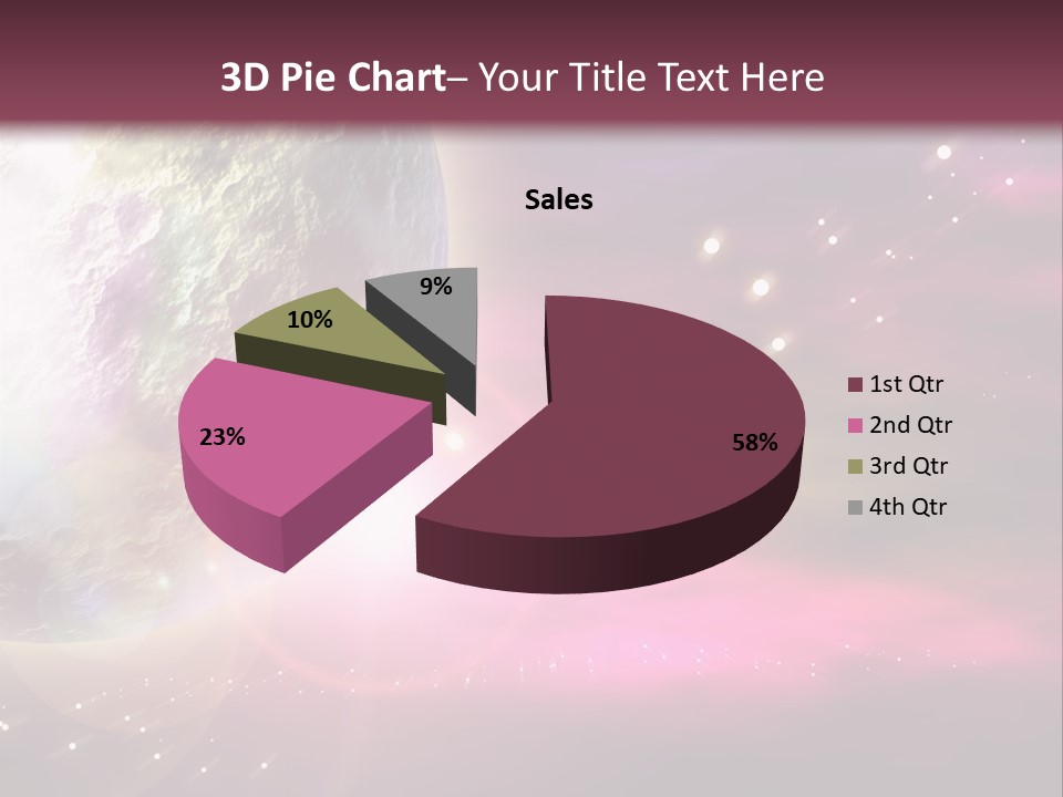 Science Magical Sunlight PowerPoint Template
