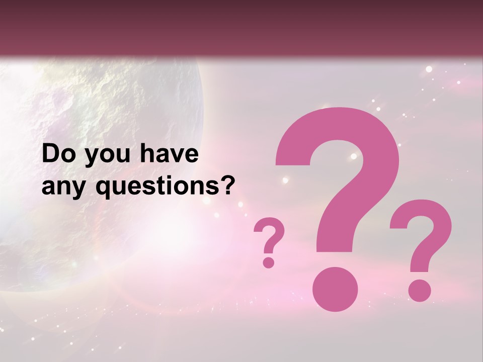 Science Magical Sunlight PowerPoint Template