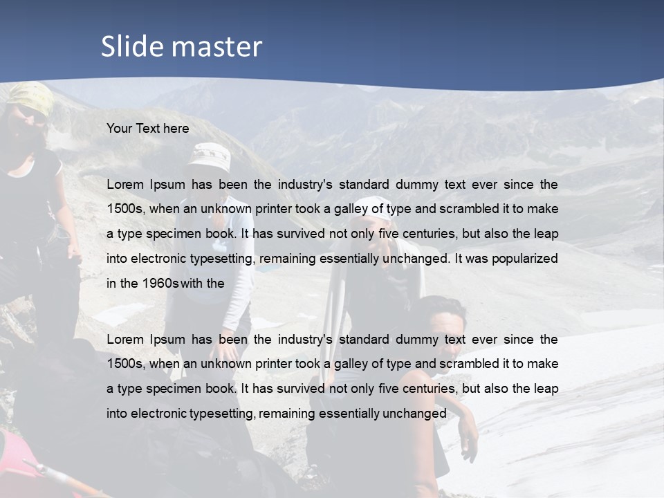 Halt Lie Cloud PowerPoint Template