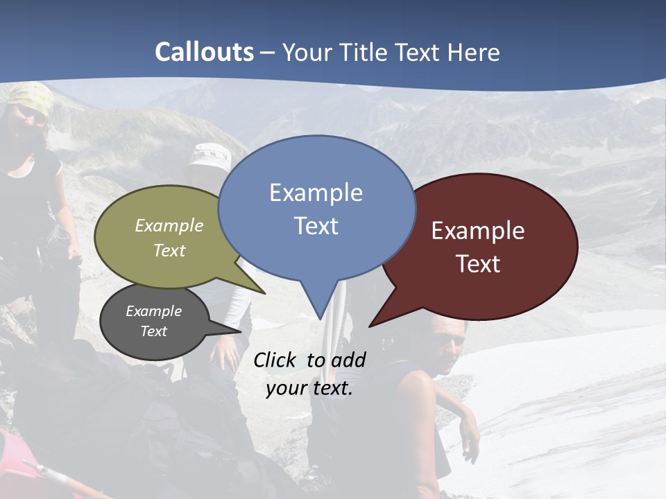 Halt Lie Cloud PowerPoint Template