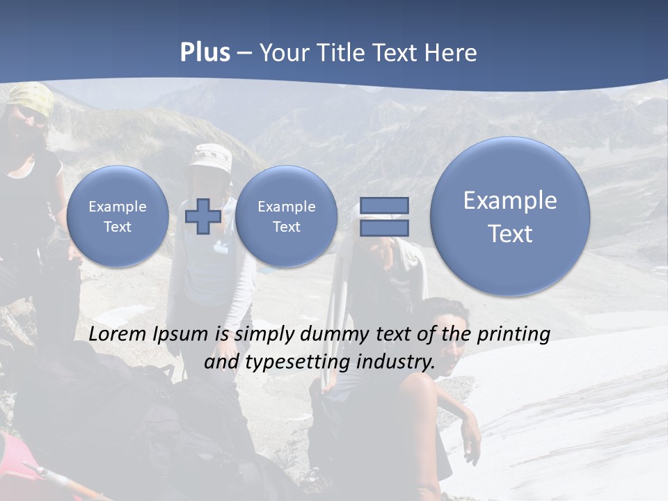 Halt Lie Cloud PowerPoint Template
