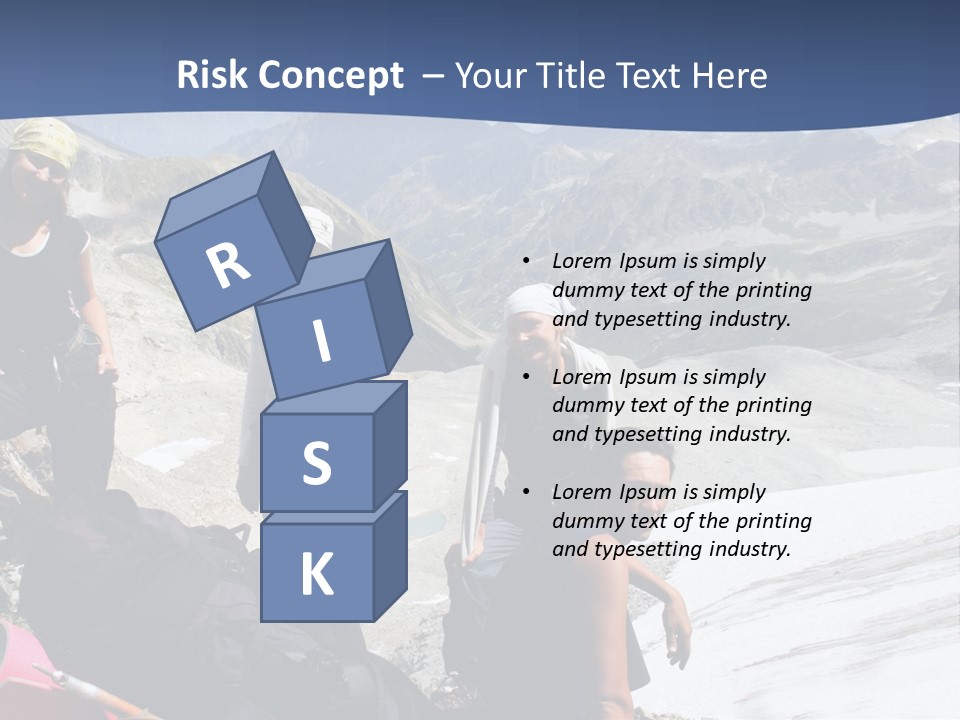 Halt Lie Cloud PowerPoint Template