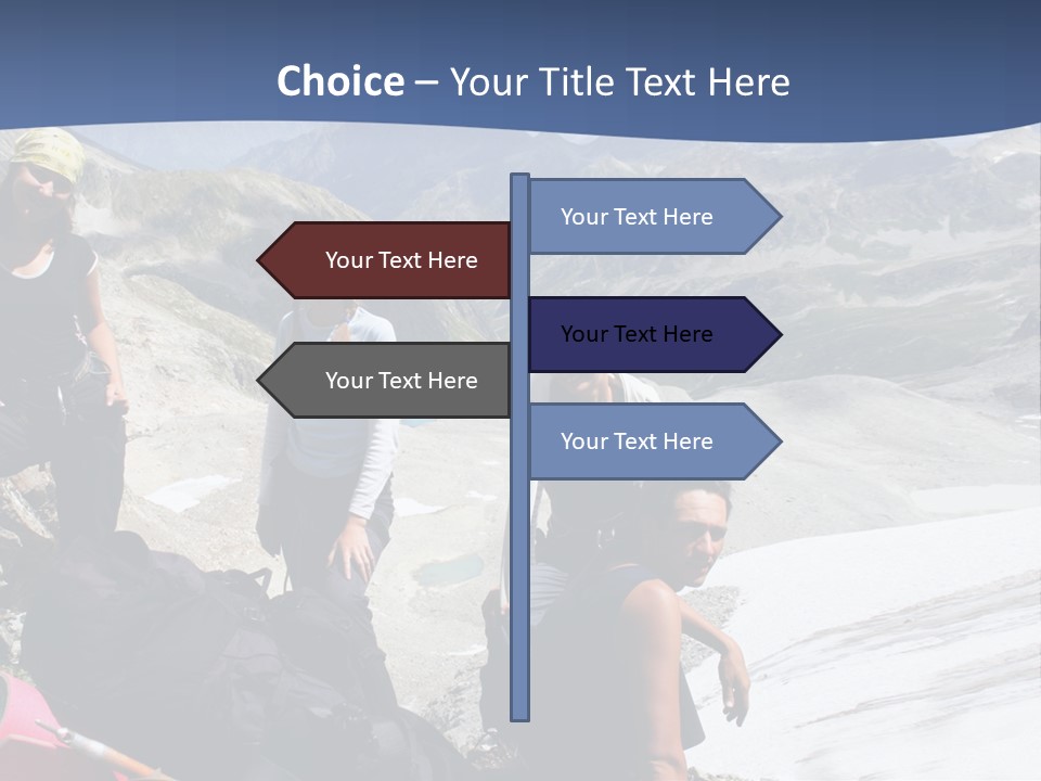 Halt Lie Cloud PowerPoint Template