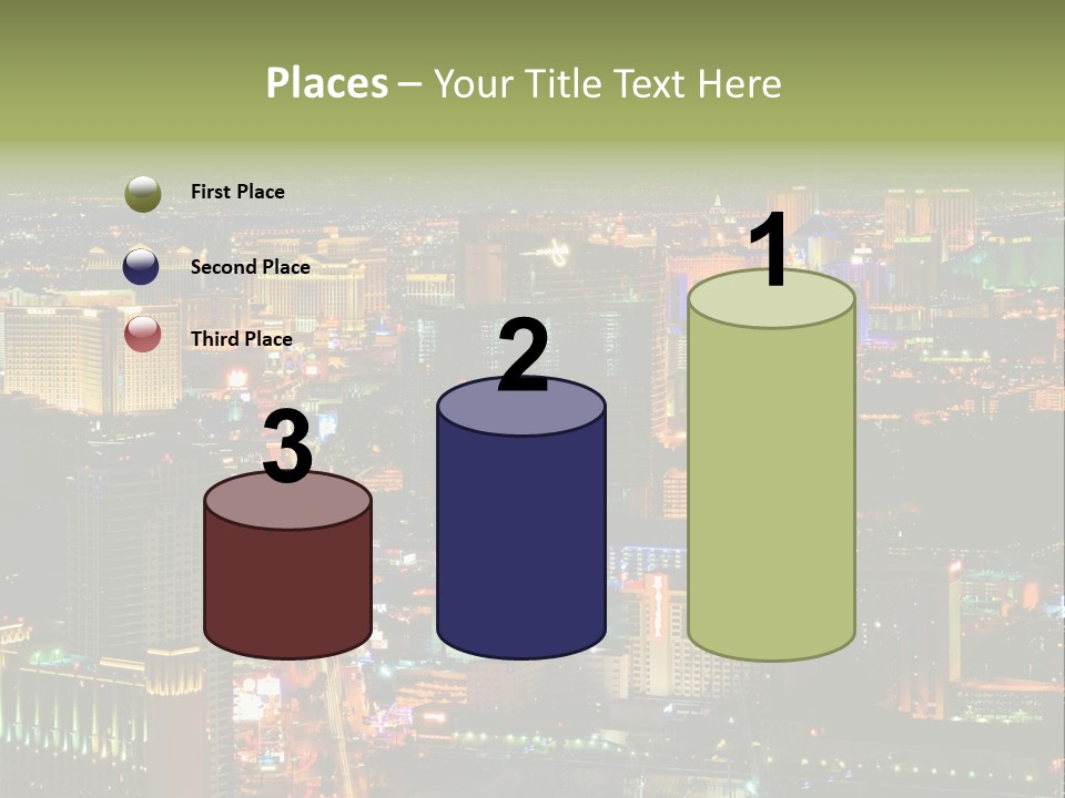 Isolated Freshness Color PowerPoint Template