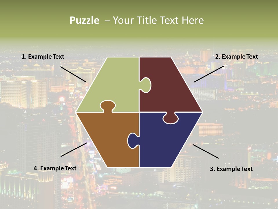 Isolated Freshness Color PowerPoint Template