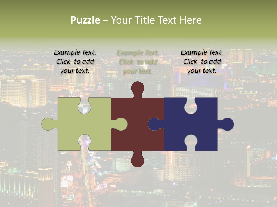 Isolated Freshness Color PowerPoint Template