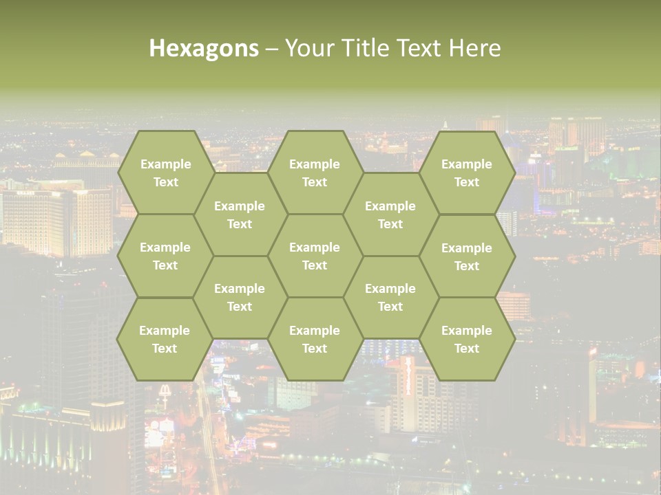 Isolated Freshness Color PowerPoint Template