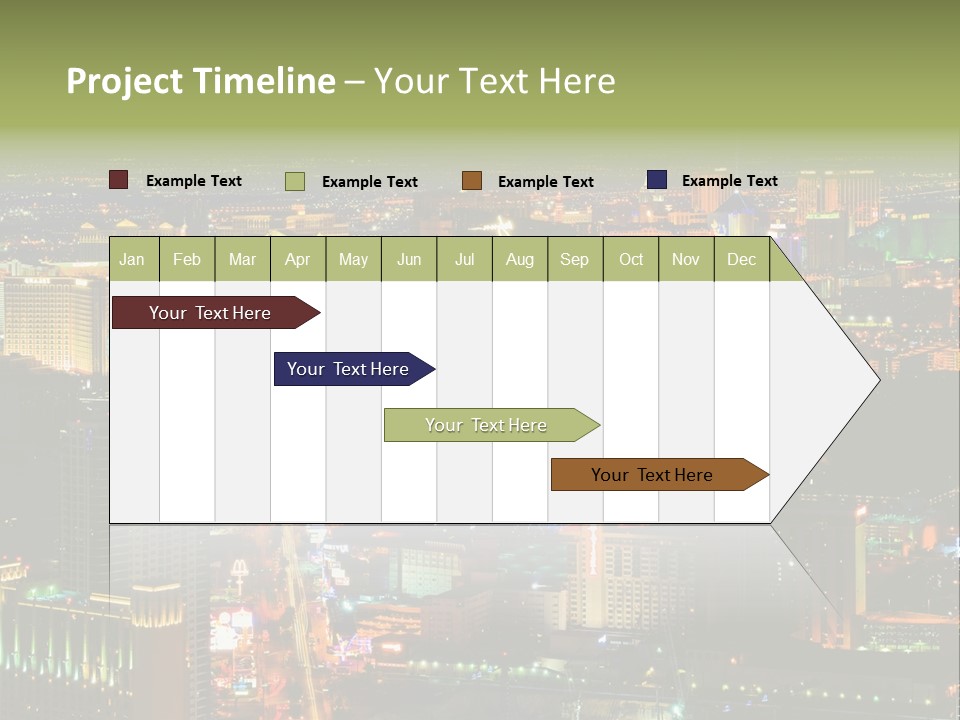 Isolated Freshness Color PowerPoint Template