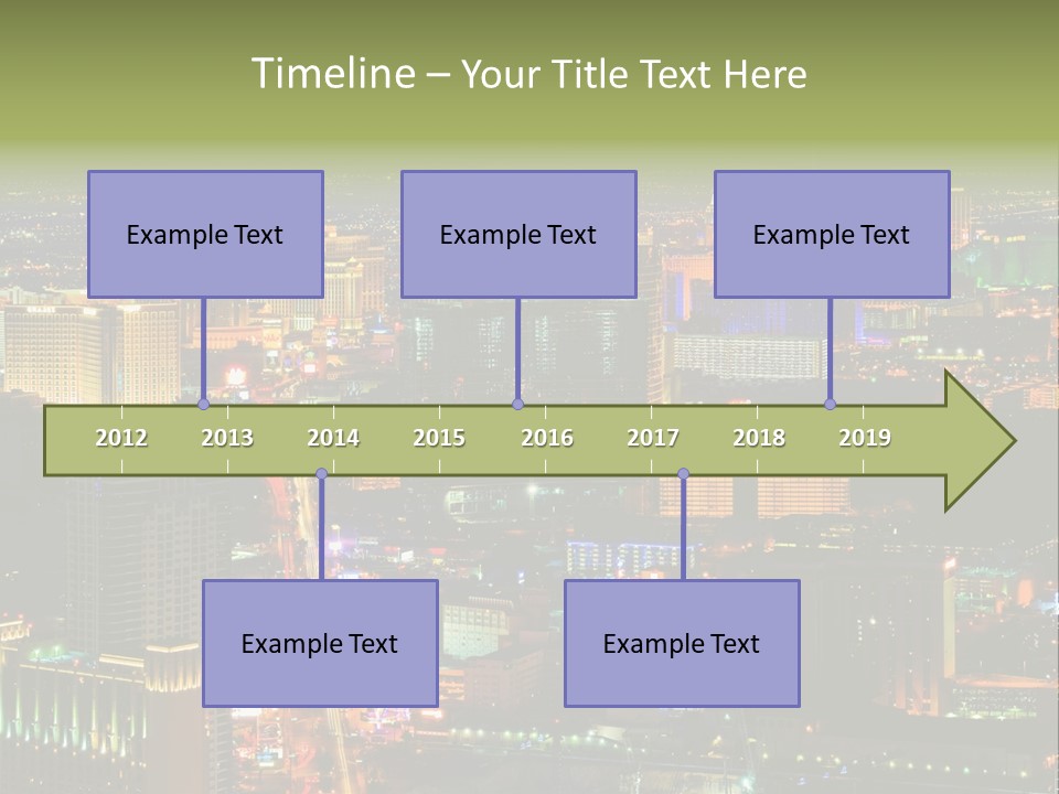 Isolated Freshness Color PowerPoint Template