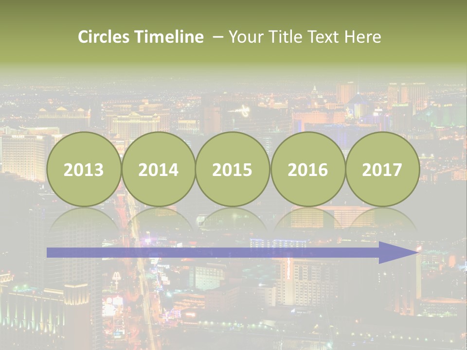 Isolated Freshness Color PowerPoint Template