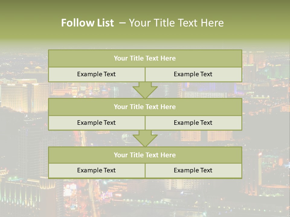 Isolated Freshness Color PowerPoint Template