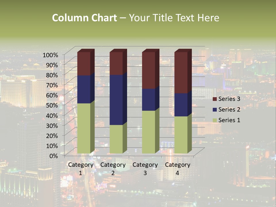 Isolated Freshness Color PowerPoint Template
