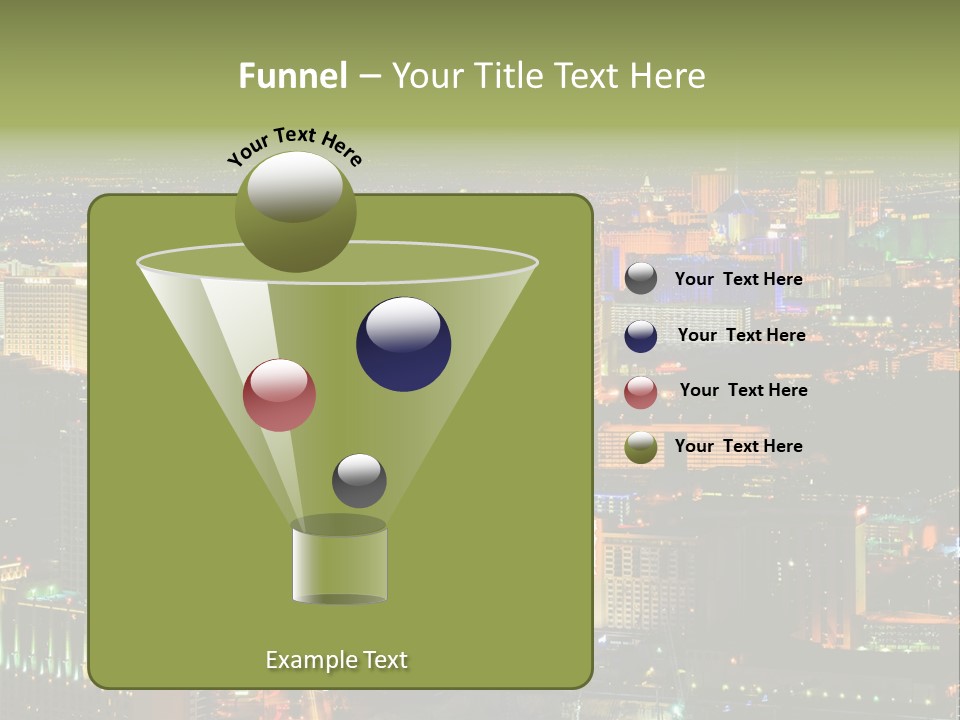 Isolated Freshness Color PowerPoint Template