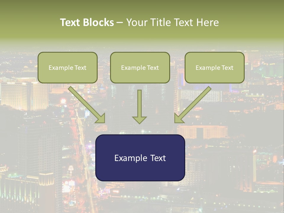 Isolated Freshness Color PowerPoint Template