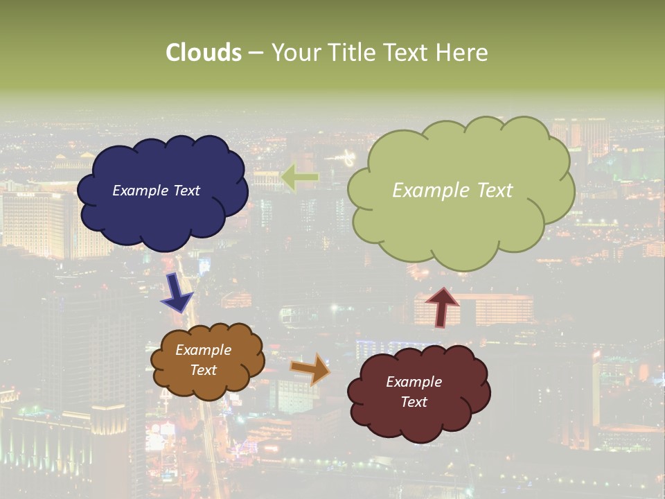 Isolated Freshness Color PowerPoint Template