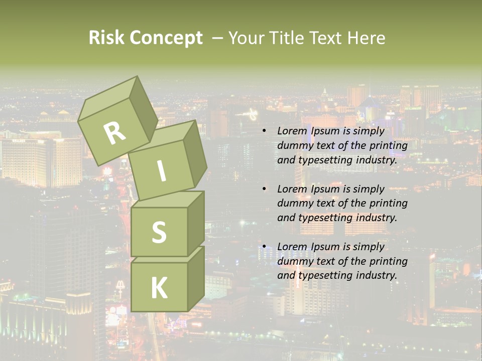 Isolated Freshness Color PowerPoint Template