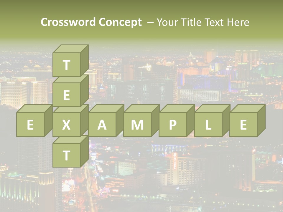 Isolated Freshness Color PowerPoint Template