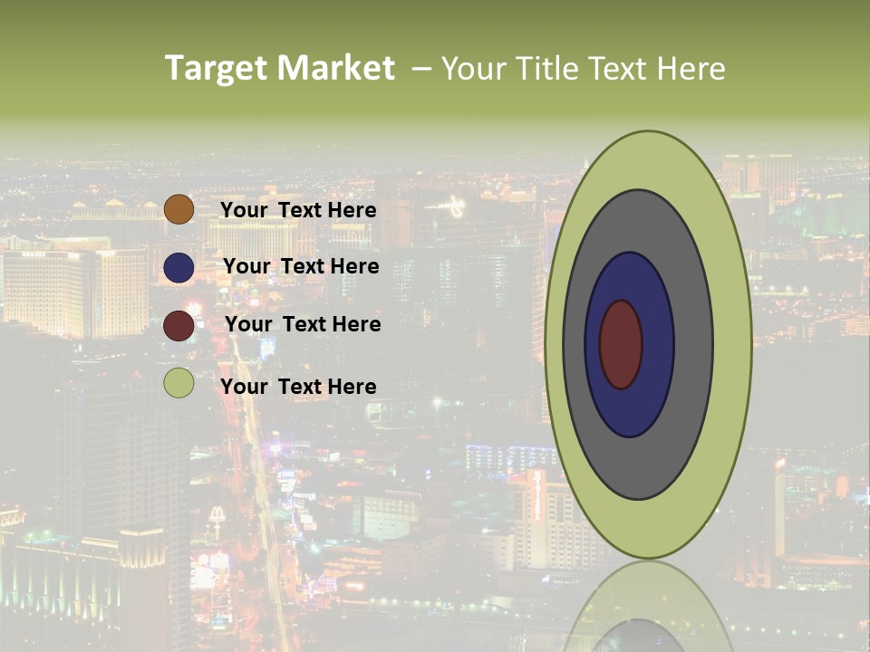 Isolated Freshness Color PowerPoint Template