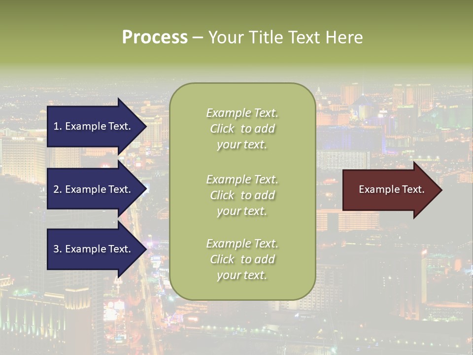 Isolated Freshness Color PowerPoint Template