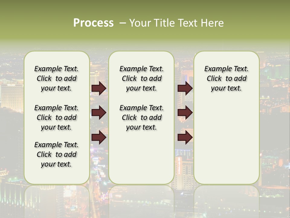 Isolated Freshness Color PowerPoint Template