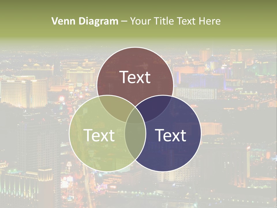 Isolated Freshness Color PowerPoint Template