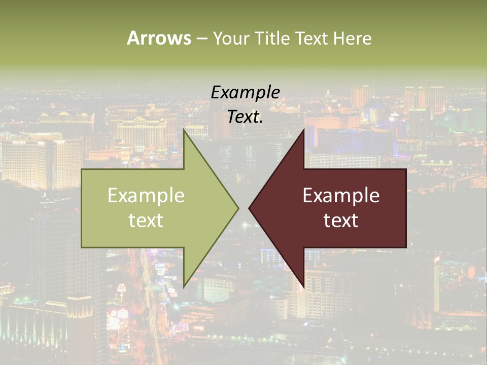 Isolated Freshness Color PowerPoint Template