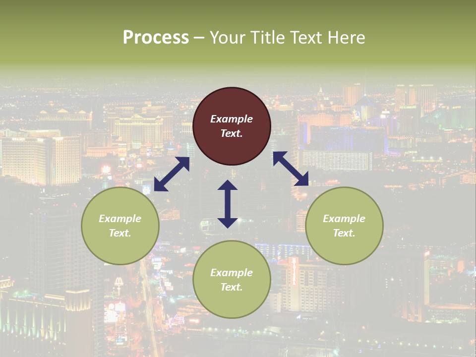 Isolated Freshness Color PowerPoint Template