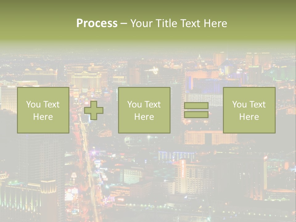 Isolated Freshness Color PowerPoint Template