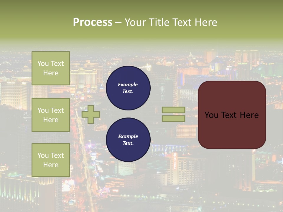 Isolated Freshness Color PowerPoint Template