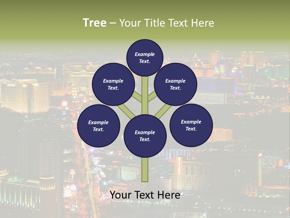 Isolated Freshness Color PowerPoint Template