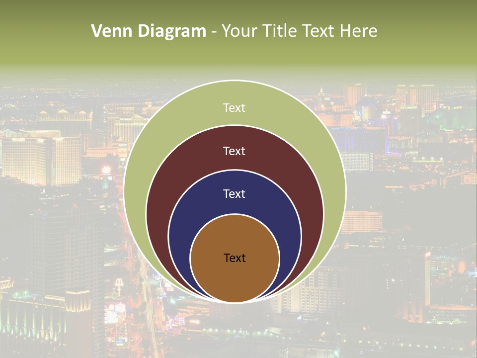 Isolated Freshness Color PowerPoint Template
