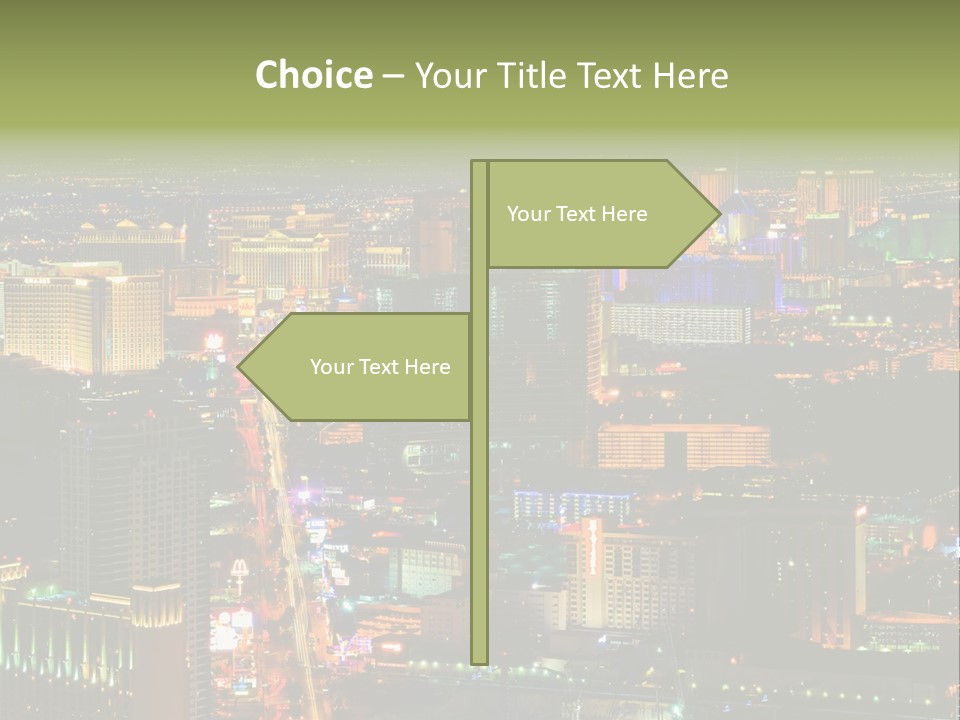 Isolated Freshness Color PowerPoint Template