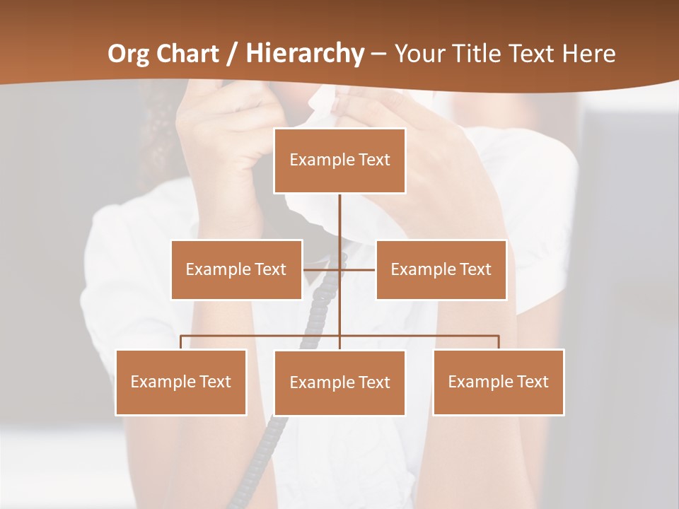 Table People Girl PowerPoint Template