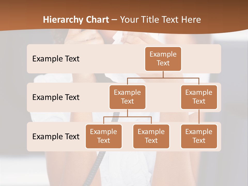 Table People Girl PowerPoint Template