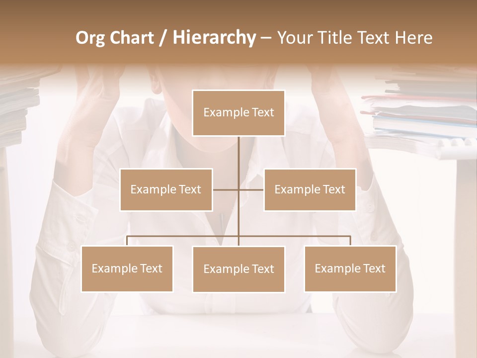 Table People Girl PowerPoint Template